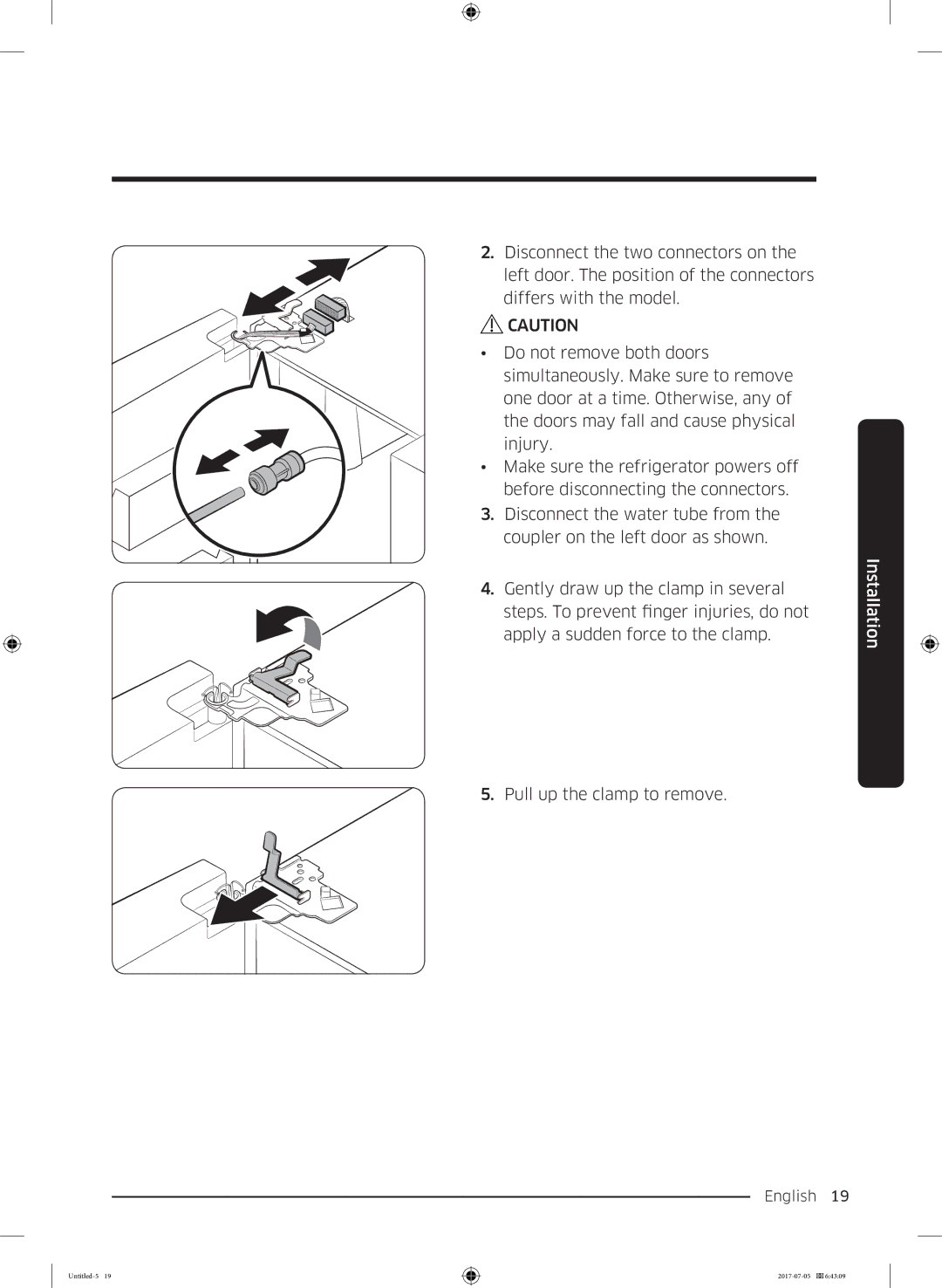 Samsung RF28K9070SR/ML manual English 19  